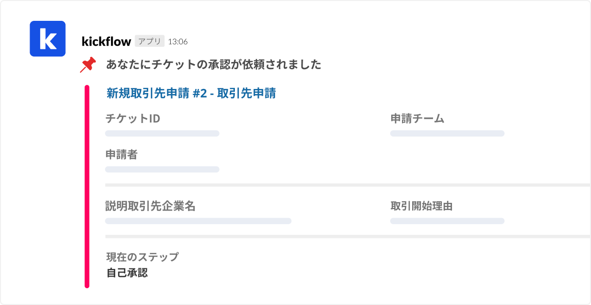 ダイレクトメッセージに通知